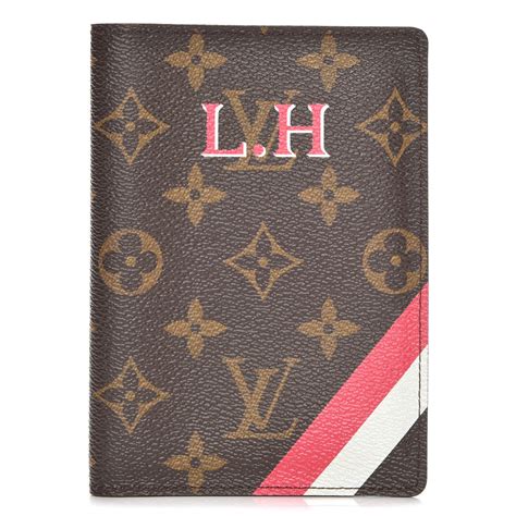 louis vuitton passport cover monogram price|louis vuitton passport holder personalised.